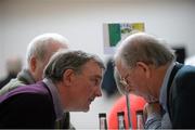 26 April 2014; Members of the An Féar Bán team, Co. Offaly, during the Trath na gCeist / Table Quiz competition during the All-Ireland Scór Sinsear Finals 2014, St. Mary's Hall, Galway Mayo Institute of Technology, Castlebar, Co. Mayo. Picture credit: Piaras Ó Mídheach / SPORTSFILE