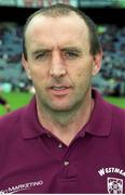 13 June 1999; Westmeath manager Brendan Lowry ahead of the Bank of Ireland Leinster Senior Football Championship quarter-final match between Laois and Westmeath at Croke Park in Dublin. Photo by Damien Eagers/Sportsfile