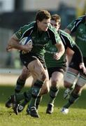 18 February 2006; Matt Mostyn, Connacht. Celtic League 2005-2006, Connacht v Llanelli Scarlets, Sportsground, Galway. Picture credit: Damien Eagers / SPORTSFILE