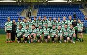 5 May 2014; The Naas squad. Leinster Rugby Youths Finals Day, McGowan U13 Cup Final, Gorey v Naas, Donnybrook Stadium, Donnybrook, Dublin. Picture credit: Piaras Ó Mídheach / SPORTSFILE