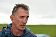 6 May 2014; Munster head coach Rob Penney during a squad press briefing ahead of their Celtic League 2013/14, Round 22, game against Ulster on Saturday. Munster Squad Press Briefing, University of Limerick, Limerick. Picture credit: Diarmuid Greene / SPORTSFILE