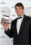 7 May 2014; Munster and Ireland's Donncha O'Callaghan who was presented with the Boardmatch Contribution to Society award at the Hibernia College IRUPA Rugby Player Awards 2014. Hibernia College IRUPA Rugby Player Awards 2014, Burlington Hotel, Dublin. Picture credit: Brendan Moran / SPORTSFILE