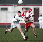 5 March 2006; Johnny McBride, Derry, in action against Ronan Sweeney, Kildare. Allianz National Football League, Division 1B, Round 3, Derry v Kildare, Celtic Park, Derry. Picture credit: Oliver McVeigh / SPORTSFILE