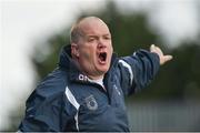 10 May 2014; Armagh manager James Daly during the game. TESCO Ladies National Football League Division 3 Final, Armagh v Waterford, Parnell Park, Dublin. Picture credit: Barry Cregg / SPORTSFILE