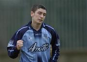 12 March 2006; Alan McCrabbe, Dublin, celebrates after scoring his sides first goal. Allianz National Hurling League, Division 2A, Round 3, Dublin v Roscommon, Parnell Park, Dublin. Picture credit: Ray Lohan / SPORTSFILE