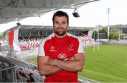 13 May 2014; Ulster's Jared Payne after a press conference ahead of their RaboDirect PRO12 semi-final against Leinster on Saturday. Ulster Rugby Press Conference, Ravenhill Stadium, Belfast, Co. Antrim. Picture credit: John Dickson / SPORTSFILE