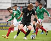 15 May 2014; Jack Hallahan, Republic of Ireland U19, in action against Sergio Rodriguez Polido, Mexico U20. International Underage Friendly, Republic of Ireland U19 v Mexico U20, Dalymount Park, Dublin. Picture credit: Matt Browne / SPORTSFILE