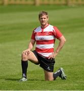 16 May 2014; Ulster's Chris Henry during squad training ahead of their RaboDirect PRO12 semi-final against Leinster on Saturday. Ulster Rugby Squad Training, Pirrie Park, Belfast, Antrim. Picture credit: Oliver McVeigh / SPORTSFILE