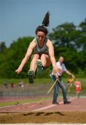 29 May 2016; Saragh Buggy of St Abbans AC during the Women's Triple Jump during the GloHealth National Championships AAI Games and Combined Events in Morton Stadium, Santry, Co. Dublin.  Photo by Piaras Ó Mídheach/Sportsfile