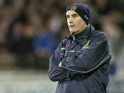 25 March 2006; Mayo manager Micky Moran watches the game. Allianz National Football League, Division 1A, Round 6, Dublin v Mayo, Parnell Park, Dublin. Picture credit: Matt Browne / SPORTSFILE