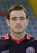 6 April 2006; Stephen Rice, Bohemians. Dalymount Park, Dublin. Picture credit: Matt Browne / SPORTSFILE