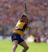 4 July 1999; Alan Markham of Clare during the Munster Senior Hurling Championship Final match between Cork and Clare at Semple Stadium in Thurles, Tipperary. Photo by Damien Eagers/Sportsfile