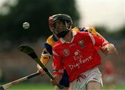 4 July 1999; Ben O'Connor of Cork during the Munster Senior Hurling Championship Final match between Cork and Clare at Semple Stadium in Thurles, Tipperary. Photo by Damien Eagers/Sportsfile