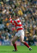 4 July 1999; Donal Og Cusack of Cork during the Munster Senior Hurling Championship Final match between Cork and Clare at Semple Stadium in Thurles, Tipperary. Photo by Damien Eagers/Sportsfile