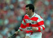 4 July 1999; Donal Og Cusack of Cork during the Munster Senior Hurling Championship Final match between Cork and Clare at Semple Stadium in Thurles, Tipperary. Photo by Brendan Moran/Sportsfile