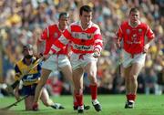 4 July 1999; Donal Og Cusack of Cork during the Munster Senior Hurling Championship Final match between Cork and Clare at Semple Stadium in Thurles, Tipperary. Photo by Damien Eagers/Sportsfile