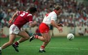 13 August 1995; Fay Devlin of Tyrone during the All-Ireland Senior Football Championship Semi-Final match between Tyrone and Galway at Croke Park in Dublin. Photo by David Maher/Sportsfile