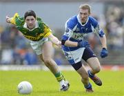 16 April 2006; Billy Sheehan, Laois, in action against Bryan Sheehan, Kerry. Allianz National Football League, Division 1 Semi-Final, Kerry v Laois, Fitzgerald Stadium, Killarney, Co. Kerry. Picture credit: Brendan Moran / SPORTSFILE