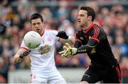 24 May 2014; Niall Morgan, Tyrone. Ulster GAA Football Senior Championship, Preliminary Round Replay, Down v Tyrone, Pairc Esler, Newry, Co. Down. Picture credit: Oliver McVeigh / SPORTSFILE