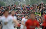 24 May 2014; Spectators watching the game. Ulster GAA Football Senior Championship, Preliminary Round Replay, Down v Tyrone, Pairc Esler, Newry, Co. Down. Picture credit: Oliver McVeigh / SPORTSFILE