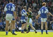 16 April 2006; Colm Cooper, Kerry, pushes away Billy Sheehan, Laois, after the whistle was blown for a free kick to Kerry. Allianz National Football League, Division 1 Semi-Final, Kerry v Laois, Fitzgerald Stadium, Killarney, Co. Kerry. Picture credit: Brendan Moran / SPORTSFILE