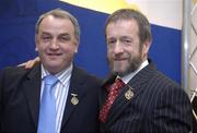 22 April 2006; The incoming President Nickey Brennan and the outgoing GAA President Sean Kelly at the 2006 GAA Annual Congress. Great Southern Hotel, Killarney, Co. Kerry. Picture credit: Ray McManus / SPORTSFILE