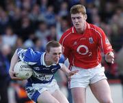 23 April 2006; Peter O'Leary, Laois, in action against Fintan Gould, Cork. Cadbury's All-Ireland U21 Football Championship Semi-Final, Cork v Laois, Gaelic Grounds, Limerick. Picture credit: David Maher / SPORTSFILE