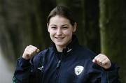 21 April 2006; Katie Taylor, Republic of Ireland Women’s Senior International, at a photocall ahead of their FIFA World Cup 2007 qualifying game against Switzerland to be played in Richmond Park on Saturday, 22nd April. Picture credit: David Maher / SPORTSFILE