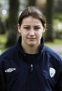 21 April 2006; Katie Taylor, Republic of Ireland Women’s Senior International. City West Hotel, Dublin. Picture credit: David Maher / SPORTSFILE