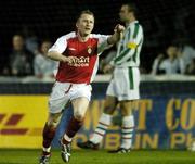 28 April 2006; Trevor Molloy, St. Patrick's Athletic, celebrates after scoring his side's second goal. eircom League, Premier Division, St. Patrick's Athletic v Cork City, Richmond Park, Dublin. Picture credit: David Maher / SPORTSFILE