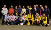 22 April 2006; Alan Kerins and friends who took part in a tandem parachute jump in aid of the Alan Kerins African Projects, Irish Parachute Club, Clonbullogue, Co. Offaly. Picture credit: Damien Eagers / SPORTSFILE