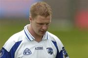 30 April 2006; A dejected Patrick Mullaney, Laois captain, after the match. National Hurling League, Division 1 Relegation Final. Laois v Down, Pairc Tailteann, Navan, Co. Meath. Picture credit: Brian Lawless / SPORTSFILE