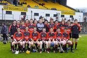 14 May 2006; The Down minor team. Ulster Minor Hurling Championship, Antrim v Down, Casement Park, Belfast. Picture credit; Pat Murphy / SPORTSFILE