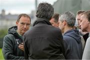 4 June 2014; Republic of Ireland manager Martin O'Neill during a press briefing ahead of their international friendly match against Costa Rica on Friday in PPL Park in Philadelphia, USA. Gannon Park, Malahide, Co. Dublin. Picture credit: Piaras Ó Mídheach / SPORTSFILE