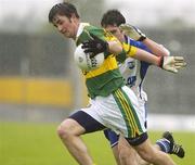 21 May 2006; Niall Fleming, Kerry, in action against Shane Lannon, Waterford. Bank of Ireland Munster Minor Football Championship, Kerry v Waterford, Fitzgerald Stadium, Killarney, Co. Kerry. Picture credit; SPORTSFILE