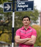 6 June 2014; Ireland's Felix Jones poses for a portrait near the team hotel in Corrientes following a press conference ahead of their opening Summer Tour 2014 test game against Argentina on Saturday. Irish Rugby Press Conference, Tourismo Hotel, Corrientes, Argentina. Picture credit: Stephen McCarthy / SPORTSFILE