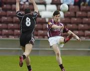 27 May 2006; Michael Meehan, Galway, in action against Paul Clancy, Sligo. Bank of Ireland Connacht Senior Football Championship, Quarter-Final, Galway v Sligo, Pearse Stadium, Galway. Picture credit; Damien Eagers / SPORTSFILE