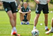 8 June 2014; Republic of Ireland manager Martin O'Neill, during squad training ahead of their international friendly match against Portugal on Tuesday in the Met Life Stadium, New Jersey, USA. Republic of Ireland Squad Training, Red Bull training ground, Whippany,  New Jersey, USA. Picture credit: David Maher / SPORTSFILE