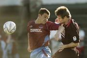 2 June 2006; Kevin Hunt, Bohemians, in action against Shane Robinson, Drogheda United. eircom League, Premier Division, Drogheda United v Bohemians, United Park, Drogheda, Co. Louth. Picture credit: David Maher / SPORTSFILE