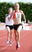 3 June 2006; Eventual winner Aoife Byrne, 22, of the inagural NIke IMC v BMC International match, Irish Schools Athletics Championships, Tullamore, Co. Offaly. Picture credit: Tomas Greally / SPORTSFILE