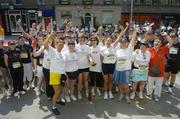 5 June 2006; Competitors who competed in the Flora Women's Mini-Marathon in aid of Special Olympics Ireland. Picture credit; Brendan Moran / SPORTSFILE