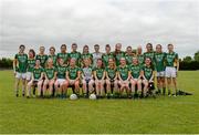 15 May 2014; The Meath squad. Aisling McGing Ladies U21 Football Final, Dublin v Meath, Clane, Co. Kildare. Picture credit: Piaras Ó Mídheach / SPORTSFILE