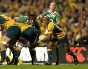 24 June 2006; George Gregan, Australia, in action against Ireland. Summer Tour 2006, Australia v Ireland, Subiaco Oval, Perth, Australia. Picture credit: Matt Browne / SPORTSFILE