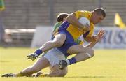 1 July 2006; Seamus O'Neill, Roscommon, in action against Nigel Crawford, Meath. Bank of Ireland All-Ireland Senior Football Championship Qualifier, Round 2, Meath v Roscommon, Pairc Tailteann, Navan, Co. Meath. Picture credit: David Maher / SPORTSFILE