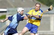 1 July 2006; Colin Lynch, Clare, in action against David Sweeney, Dublin. Guinness All-Ireland Senior Hurling Championship Qualifier, Round 2, Dublin v Clare, Parnell Park, Dublin. Picture credit: Ray Lohan / SPORTSFILE