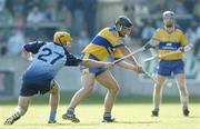 1 July 2006; Niall Gilligan, Wexford, in action against Kevin O'Reilly, Dublin. Guinness All-Ireland Senior Hurling Championship Qualifier, Round 2, Dublin v Clare, Parnell Park, Dublin. Picture credit: Ray Lohan / SPORTSFILE