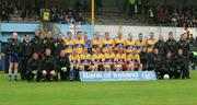 8 July 2006; The Clare panel. Bank of Ireland All-Ireland Senior Football Championship Qualifier, Round 2, Clare v Fermanagh, Cusack Park, Ennis, Co. Clare. Picture credit: Kieran Clancy / SPORTSFILE