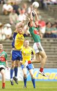 16 July 2006; Keith Glynn, Mayo, in action against David Keenan, Roscommon. ESB Connacht Minor Football Championship Final, Mayo v Roscommon, McHale Park, Castlebar, Co. Mayo. Picture credit: Pat Murphy / SPORTSFILE