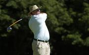 17 July 2006; Eddie Costello, Rathbane Golf Club, Limerick and Munster, tees off from the 16th tee box. AIB Christy O'Connor Jnr Challenge Final, Leinster v Munster, The K Club, Straffan, Co. Kildare. Picture credit: Brendan Moran / SPORTSFILE