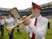 16 July 2006; The Artaine Band entertain the crowd before the game. Bank of Ireland Leinster Senior Football Championship Final, Dublin v Offaly, Croke Park, Dublin. Picture credit: Ray McManus / SPORTSFILE